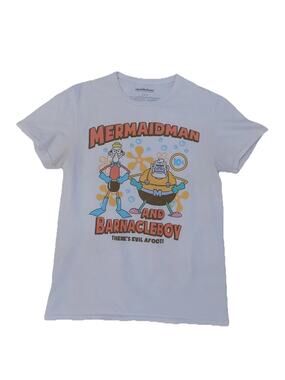 Nickelodeon Mermaidman And Barnacleboy t shirt tee size Small